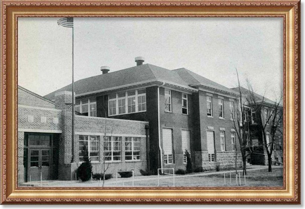 Rose Hill High School in 1955.